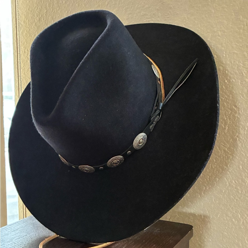 Women’s Charlie 1Horse Black Western Felt Cowboy Hat - Picture 2 of 8